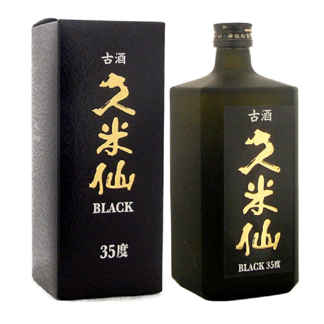 久米仙 ブラック古酒 35度 720ml 久米仙酒造