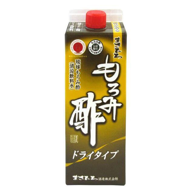 まさひろ もろみ酢 ドライタイプ（無加糖） 紙パック 900ml 琉球