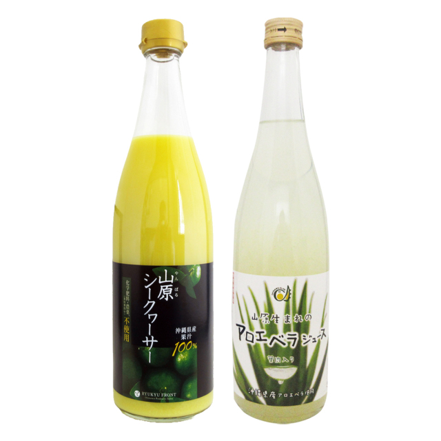 山原シークヮーサーとアロエベラジュース720ml