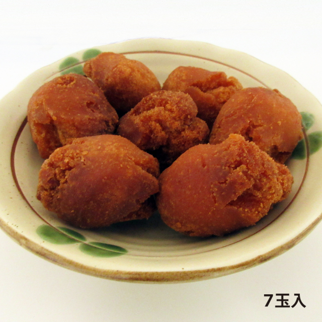サーターアンダギー 黒糖味 7個入