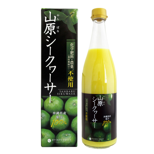 青切りシークヮーサー100The PREMIUM 1本 沖縄特産販売 - アスクル