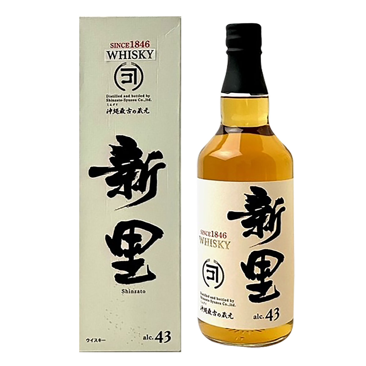 新里 WHISKY 43度 700ml 新里酒造