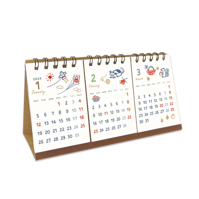 象の置き型カレンダー タイ製 象の置き型カレンダー タイ製