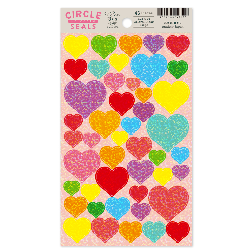 ホログラムサークルシール