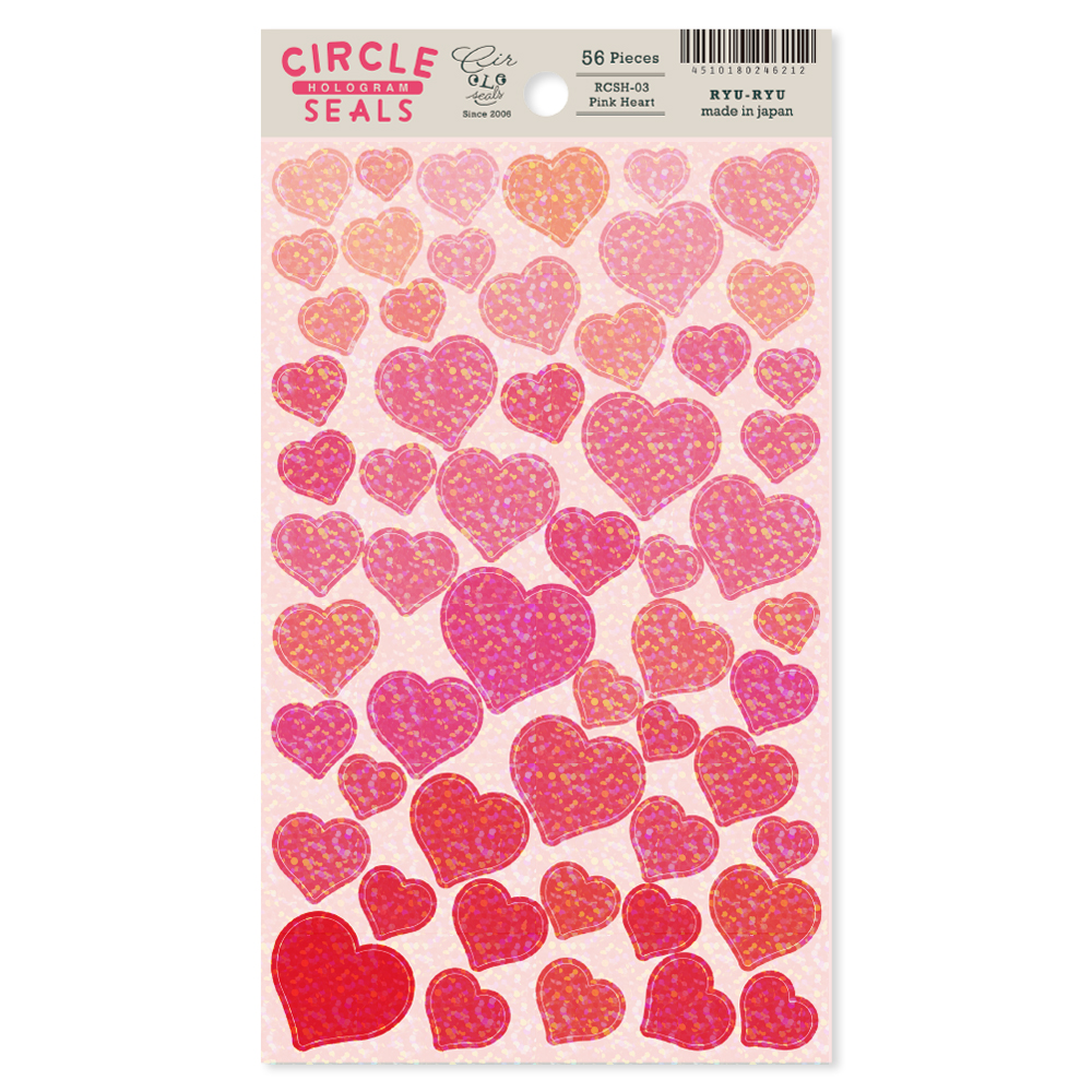 ホログラムサークルシール