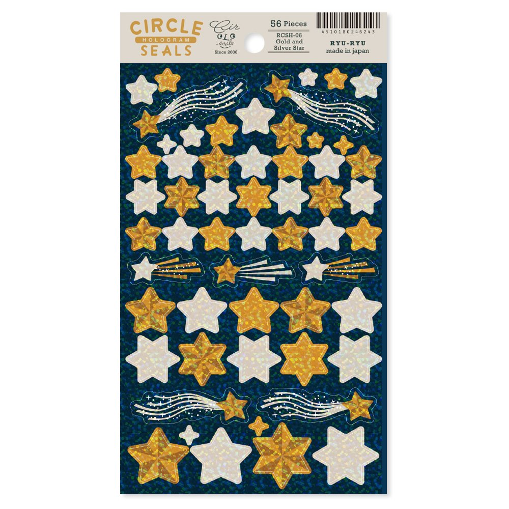 ホログラムサークルシール