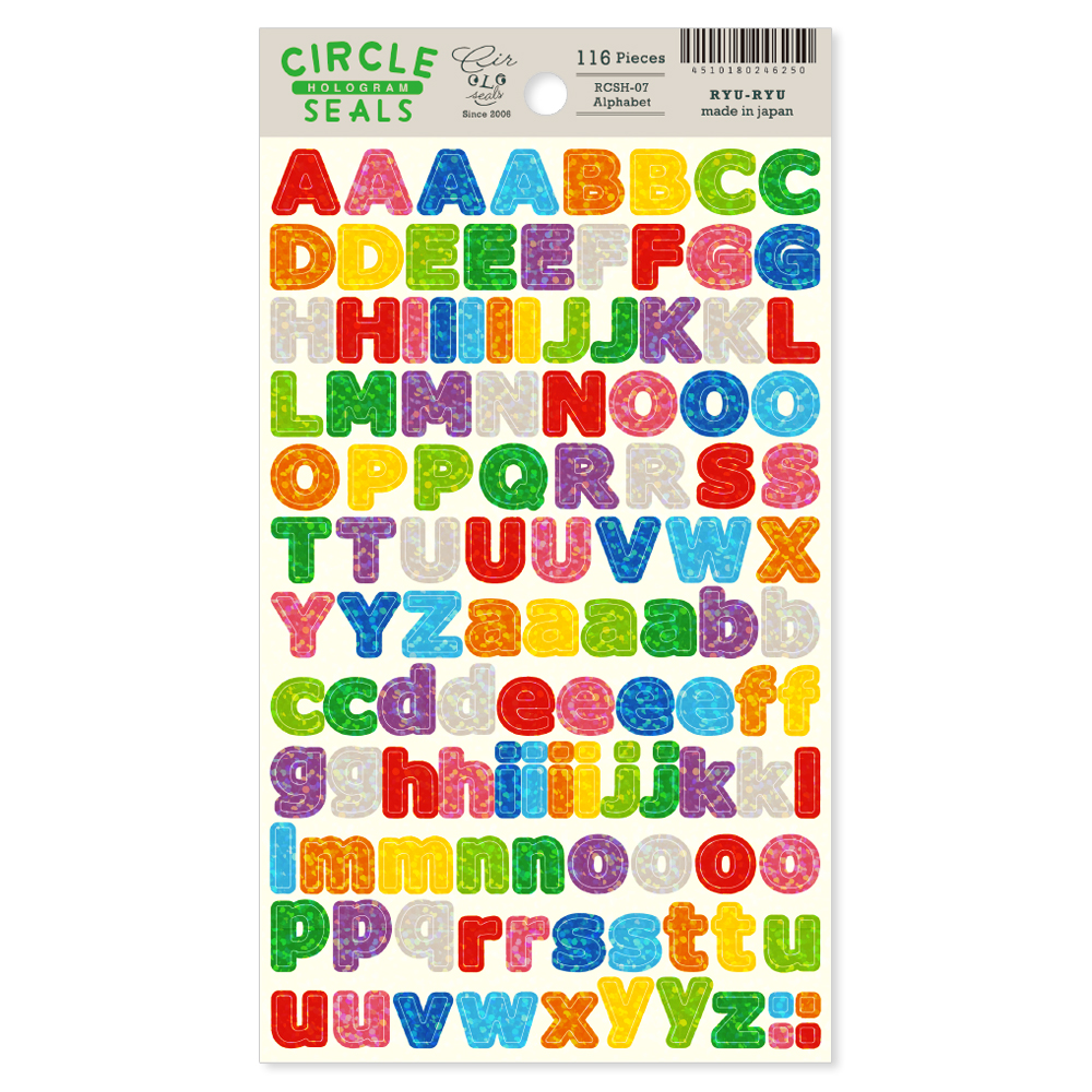 ホログラムサークルシール