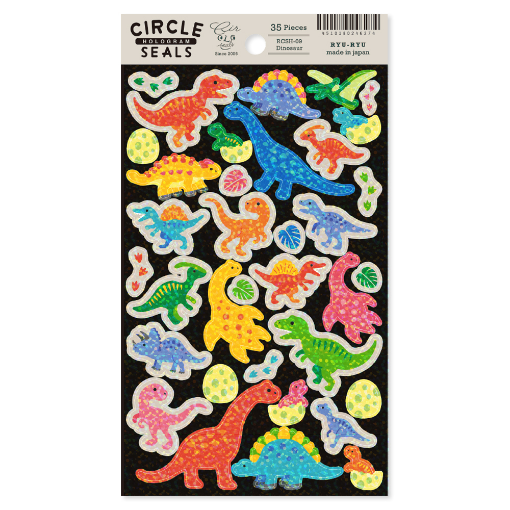 ホログラムサークルシール