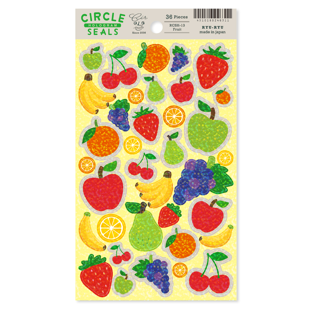 ホログラムサークルシール