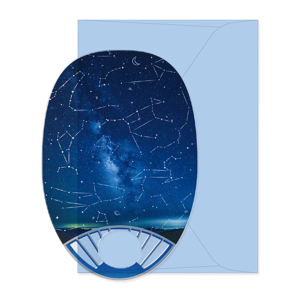 透明うちわカード