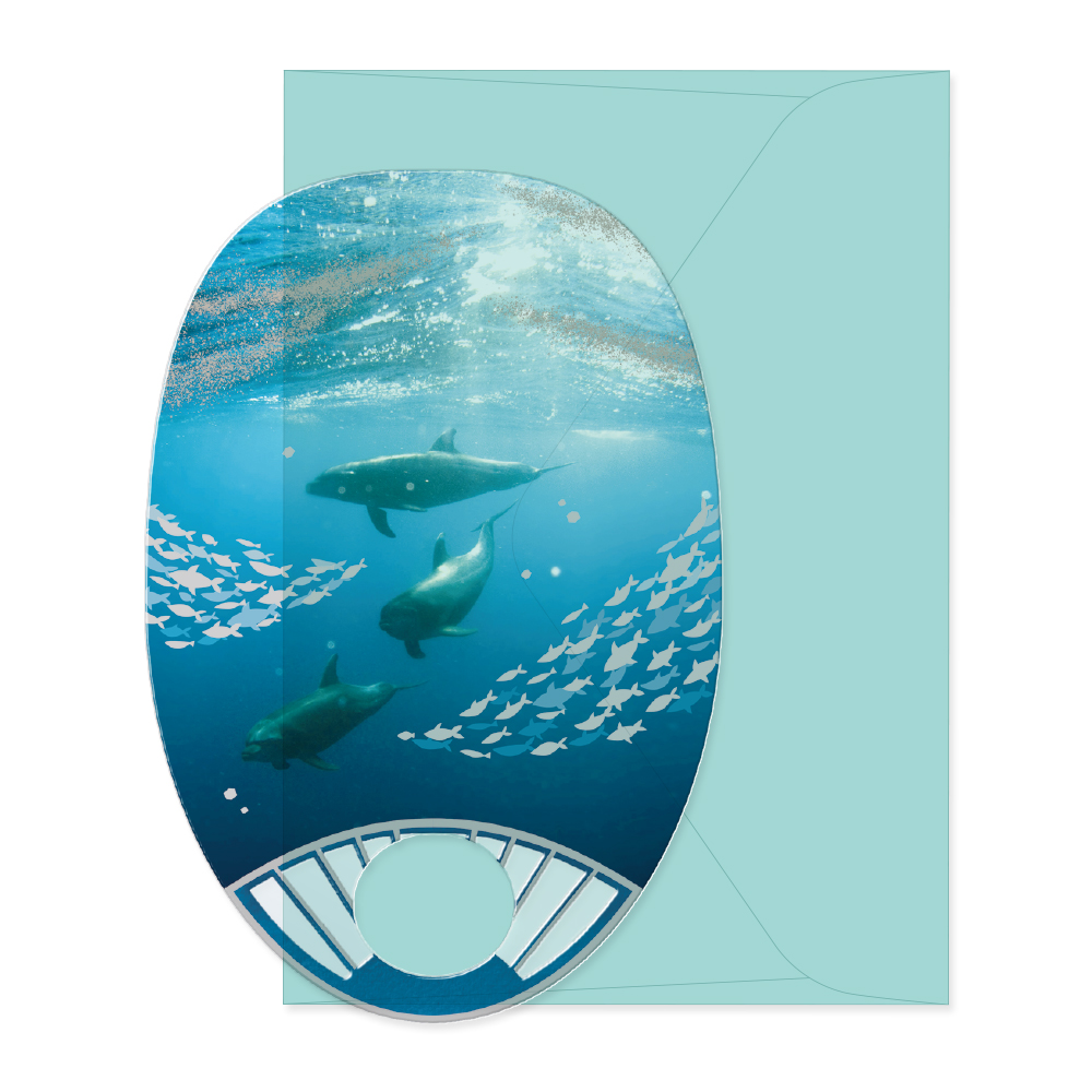 透明うちわカード