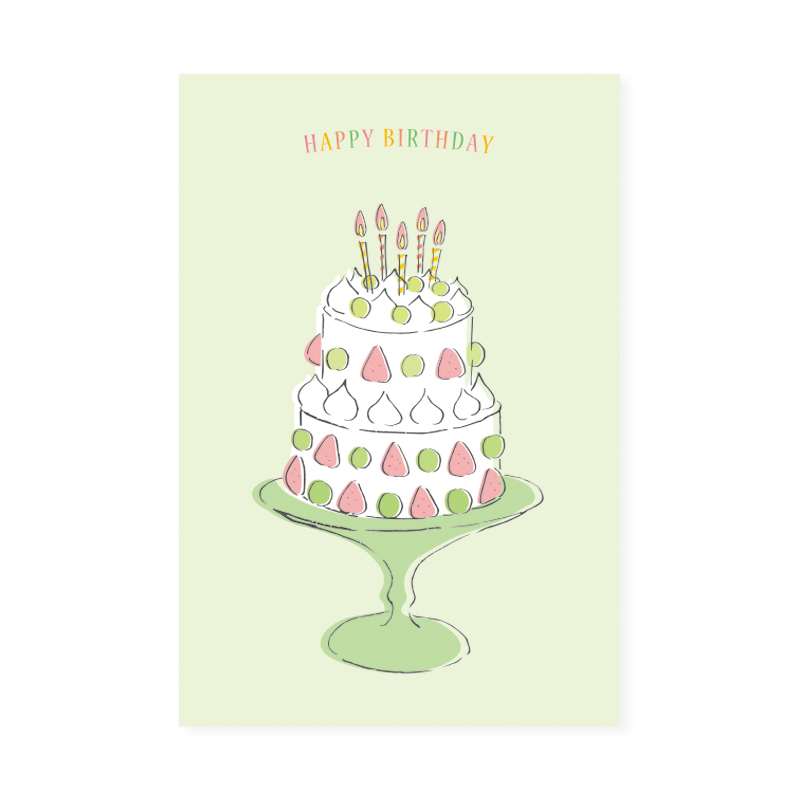 VP-15：バラエティポストカード ホールケーキ〔OZ〕