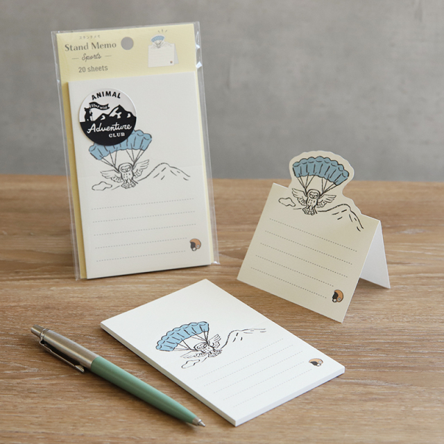 AAM-04：アニマルアドベンチャークラブ スタンドメモ スポーツ〔OZ〕
