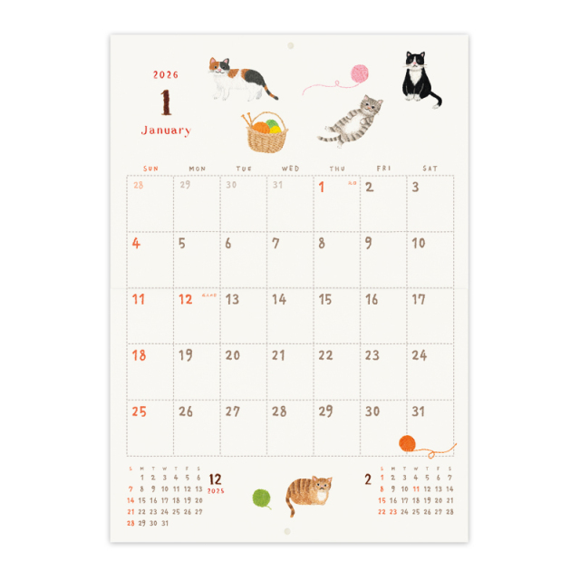 2026年度カレンダー