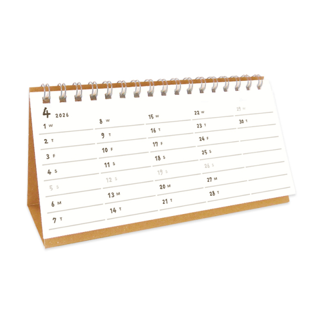 2026年度カレンダー