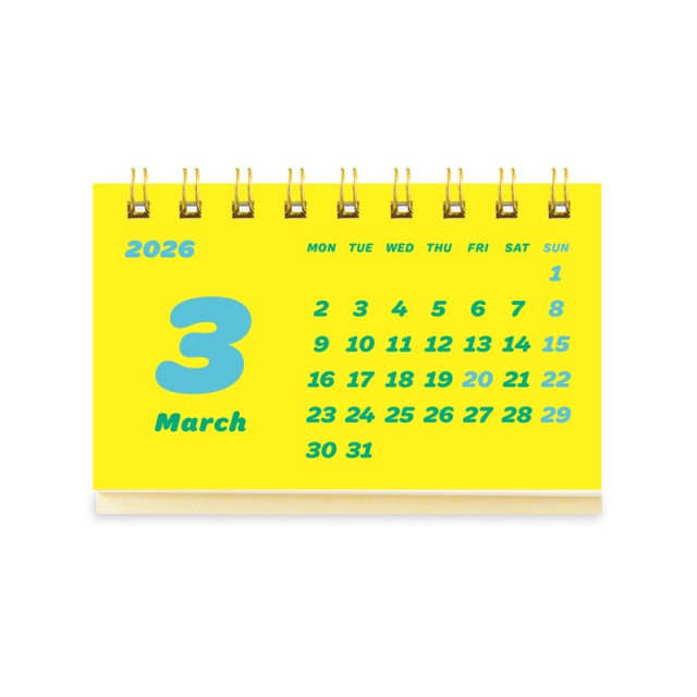 2026年度カレンダー