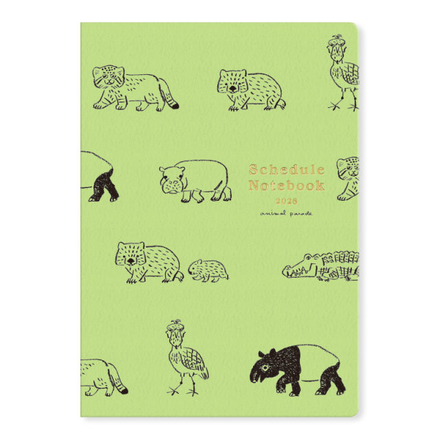 DN-2604：2026年度 9月始まり スケジュール帳 A5サイズ 月曜始まり