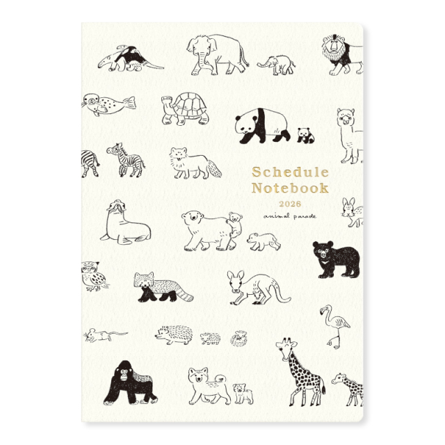 DN-2605：2026年度 9月始まり スケジュール帳 A5サイズ 月曜始まり