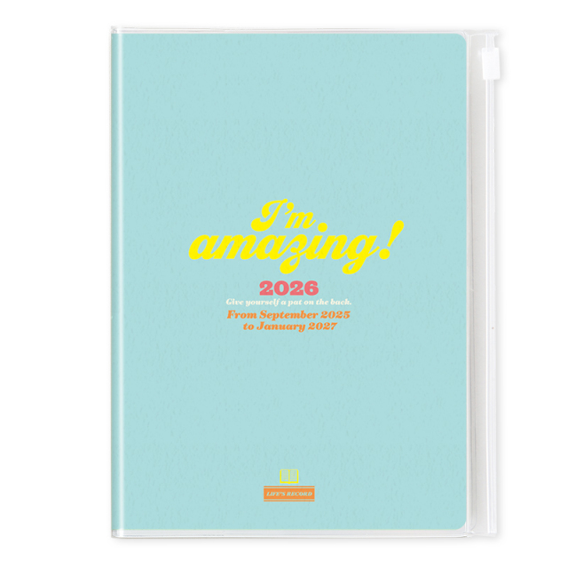 DS-2605：2025年度 9月始まり スケジュール帳 A5サイズ 月曜