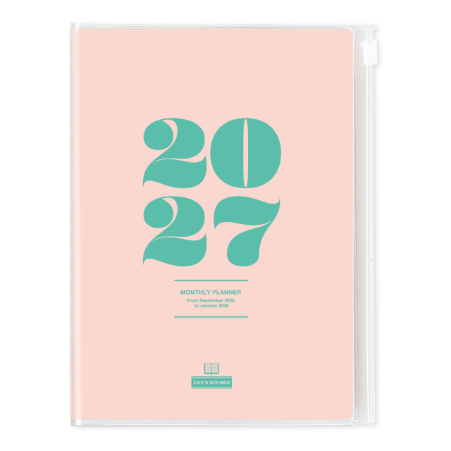 DS-2704：2027年度版 9月始まり スケジュール帳 手帳 月曜始まり