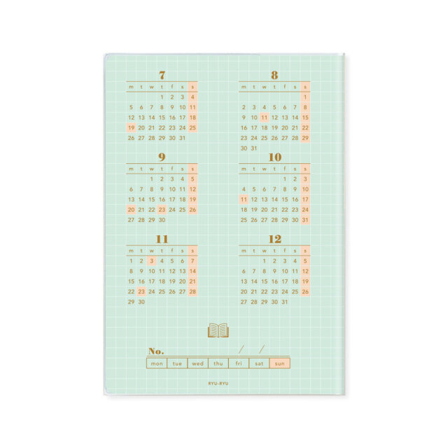 2027年度9月始まりスケジュール帳・手帳
