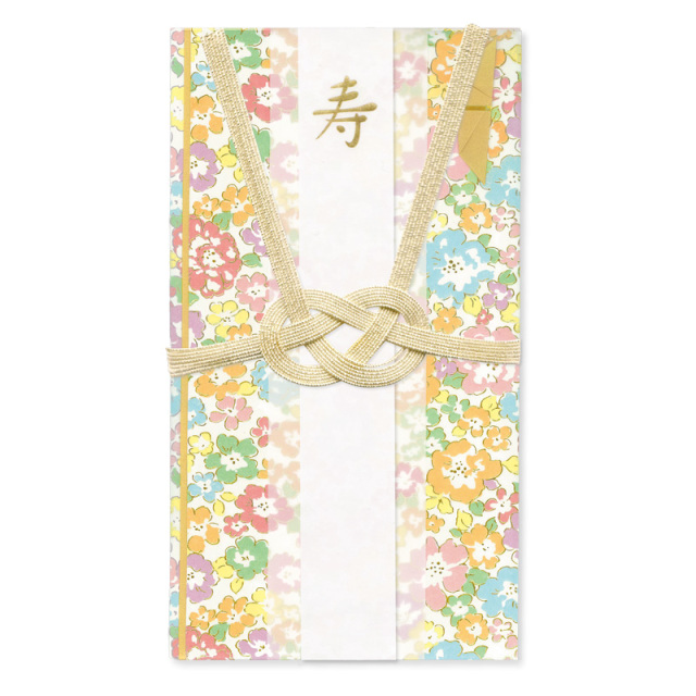 HPB-21：花づつみ 祝儀袋 パステル〔OZ〕