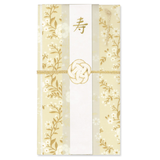 HPB-25：花づつみ 祝儀袋 刺しゅう・ガーデン〔OZ〕