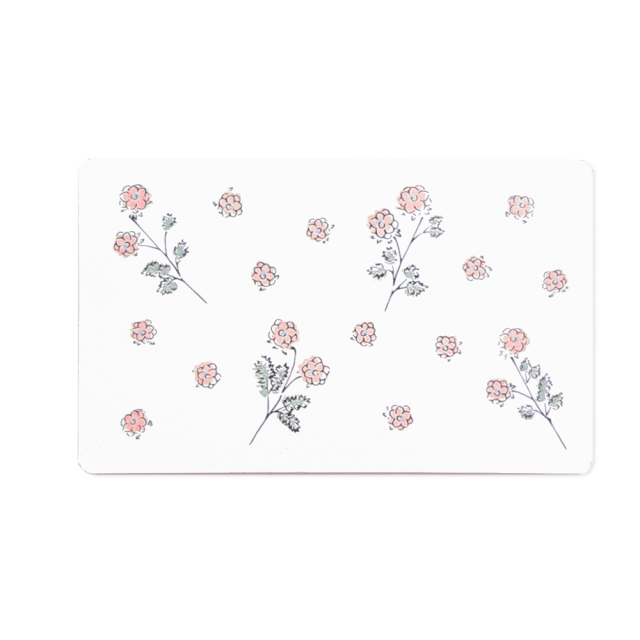 IMC-05：名刺サイズ メッセージカード 15枚入り ダリア〔OZ