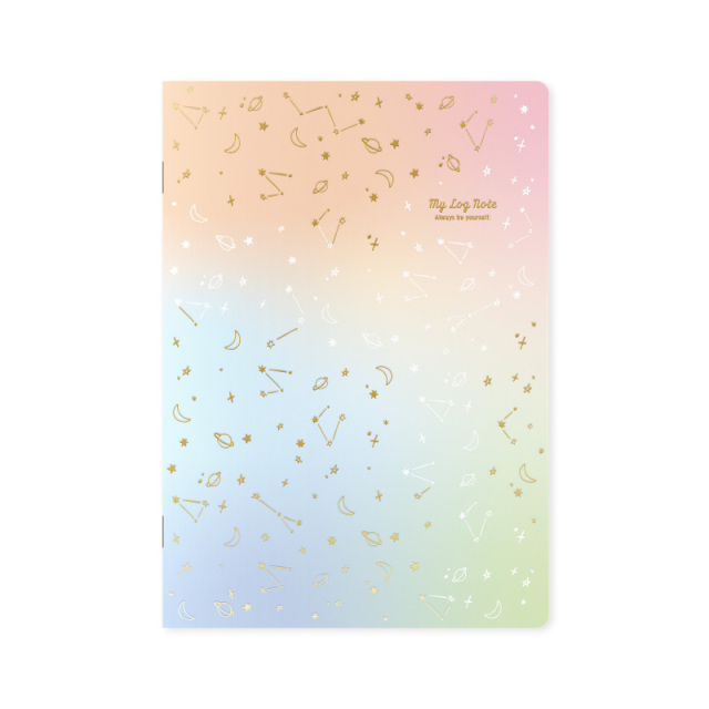 MLN-01：マイログノート 美活習慣 カラフル〔OZ〕