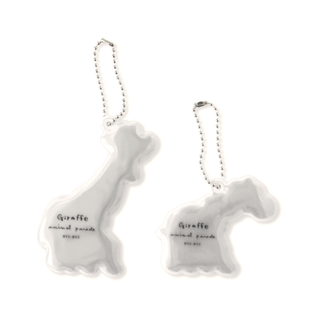 NKH-102：アニマルパレード ペアキーホルダー キリン〔OZ〕
