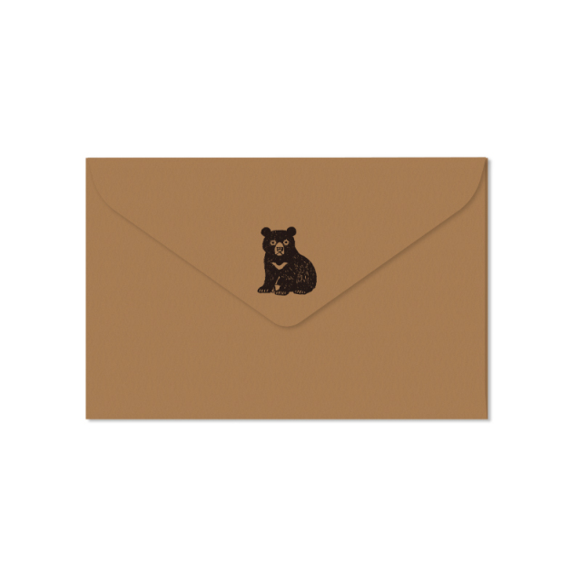 NMCS-106：アニマルパレード ミニカードセット ツキノワグマ〔OZ〕