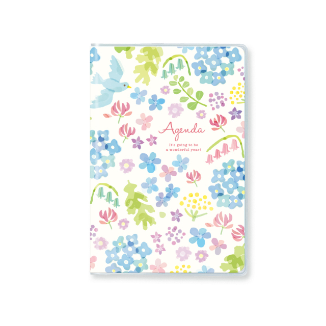 SDK-2606：2026年度 2月始まり スケジュール帳 A6サイズ 日曜始まり