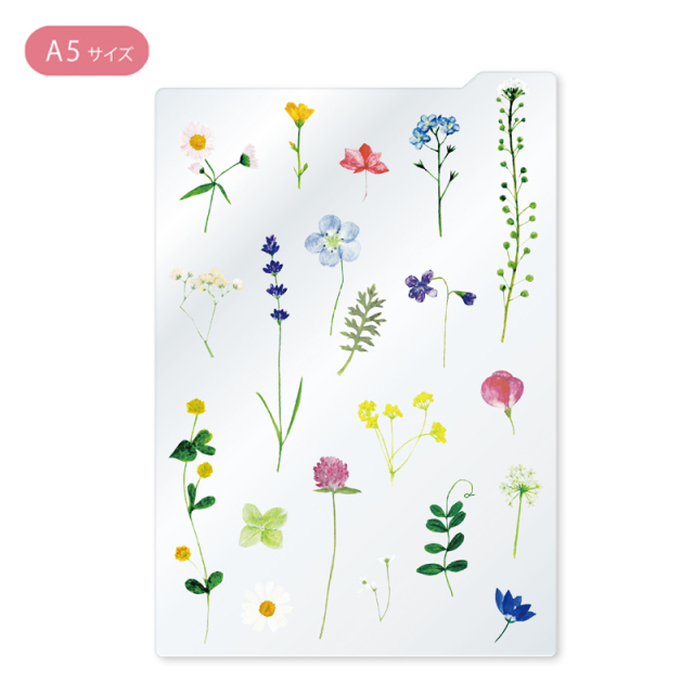 ララ・アシュリー 花柄下敷き A4サイズ ララ・アシュリー 花柄下敷き A4サイズ