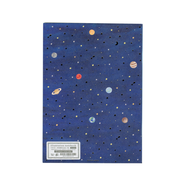 Tin 01 A5イラストノート 宇宙 Oz Tin 01 A5イラストノート 宇宙 Oz