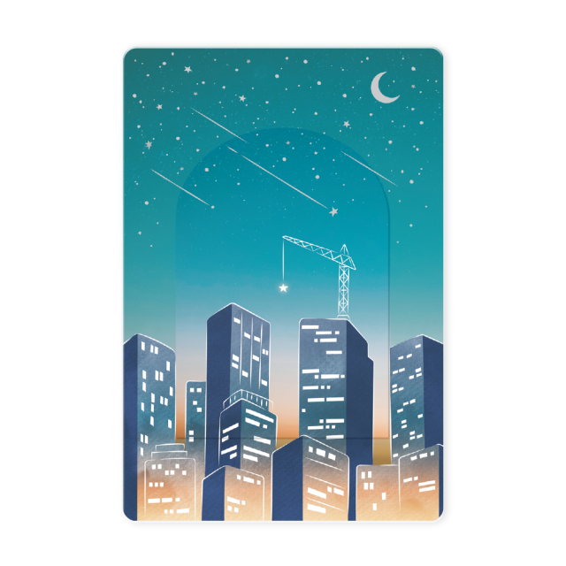 透明カード