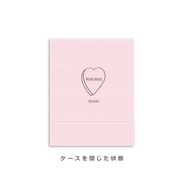 WHF-01：WHOMEE(フーミー) コンパクトふせん ピンクドロップ〔OZ〕