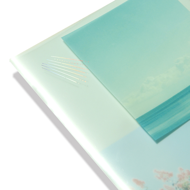 Novelbright ⭐︎青春期 直筆サイン入り　赤青2本セット SICH-02：空時間「一瞬」クリアフォルダー A4サイズ うたかた