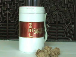 雲南田七末５００ｇ　３０頭有機栽培　隆盛堂