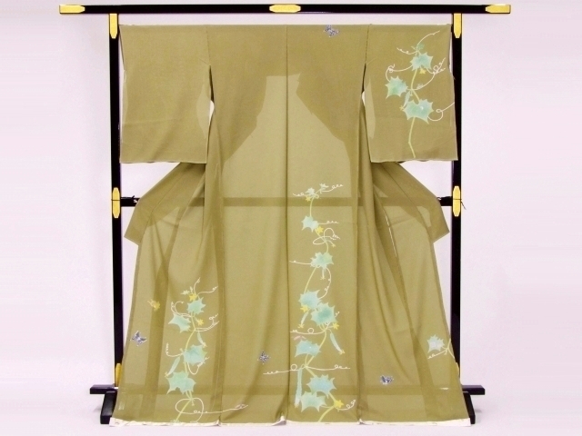 絽ちりめん訪問着