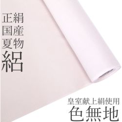 正絹絽色無地