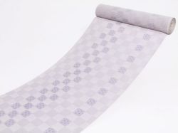 【特撰】正絹・手染め≪指定伝統的工芸品 東京染小紋 五泉小熊謹製変わり絽生地使用 夏物小紋「鹿の子市松」≫