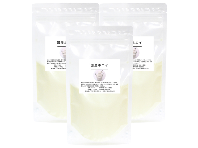自然健康社 ホエイ１００ｇ×３袋