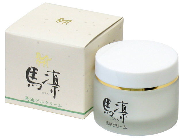 馬凛・モイスチャーゲルクリーム５０ｇ（馬油・5,400円以上で送料無料・沖縄県を除く）