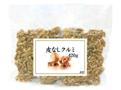 自然健康社 皮なしクルミ４２０ｇ