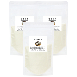 自然健康社 甘酒粉末（砂糖不使用）１００ｇ×３個