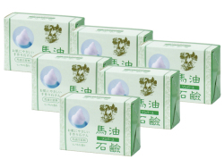 ソンバーユ・馬油石鹸６個入り（5,400円以上で送料無料・沖縄県を除く）