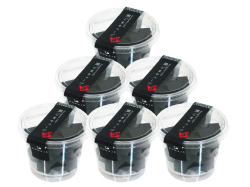 黒ごまキューブ・６カップ（5,400円以上で送料無料・沖縄県を除く）