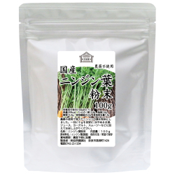 自然健康社 ニンジンの葉粉末１００ｇ