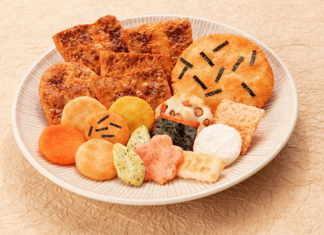 化粧箱 中】やみつきしみかりせん詰合せ おせんべい4種詰合せ