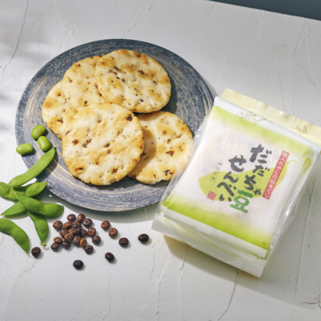 だだちゃ豆せんべいサラダ